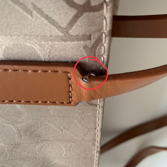 Calvin Klein Medium Logo Tote - Picture 8 of 9